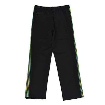 good quality brown motion casual pants men woman lovers trend side edge weaving embroidery drawstring loose trousers unique default style 4834