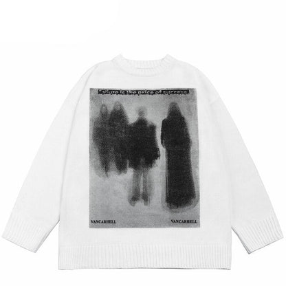 "Shadow Family" Unisex Men Women Streetwear Graphic Sweatshirt Daulet Apparel