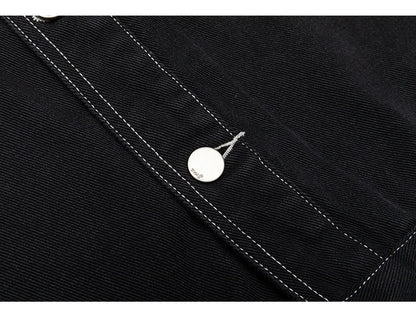 black denim splice coat mens streetwear fashion vintage loose casua plus size denim jacket man spring autumn coat outerwear unique jeans style 891