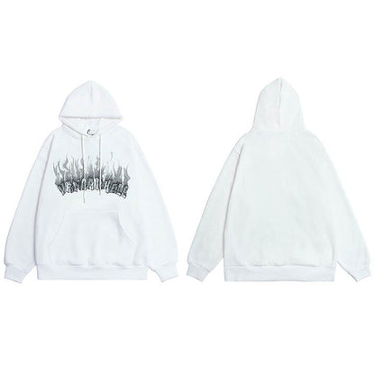 "Blue Smoke" Unisex Men Women Streetwear Graphic Hoodie Daulet Apparel