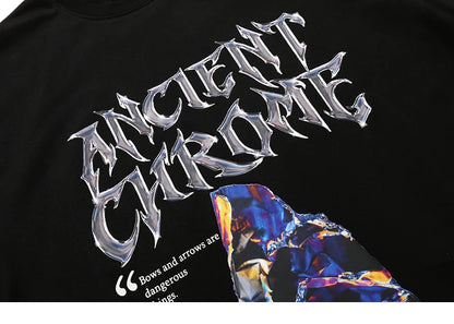 2023 Men Hip Hop Streetwear T-Shirt Harajuku Letter Graphic Printed Tshirt Summer Short Sleeve T Shirt Cotton Casual Tops Tees Street King Limited