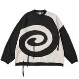 "The Vortex" Unisex Men Women Streetwear Graphic Sweater Daulet Apparel