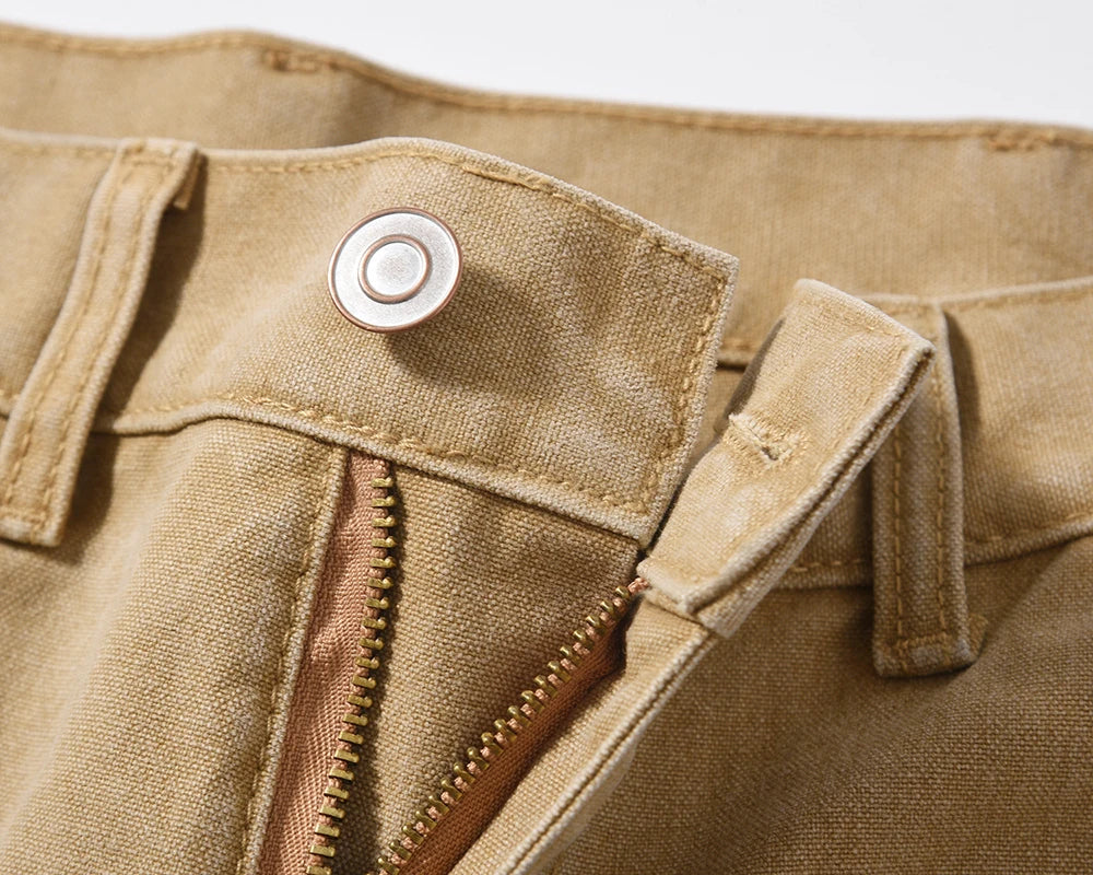 y2k sashes pockets solid color cleanfit cargo shorts mens summer wide leg streetwear baggy knee length pants oversized unique cargo style 236