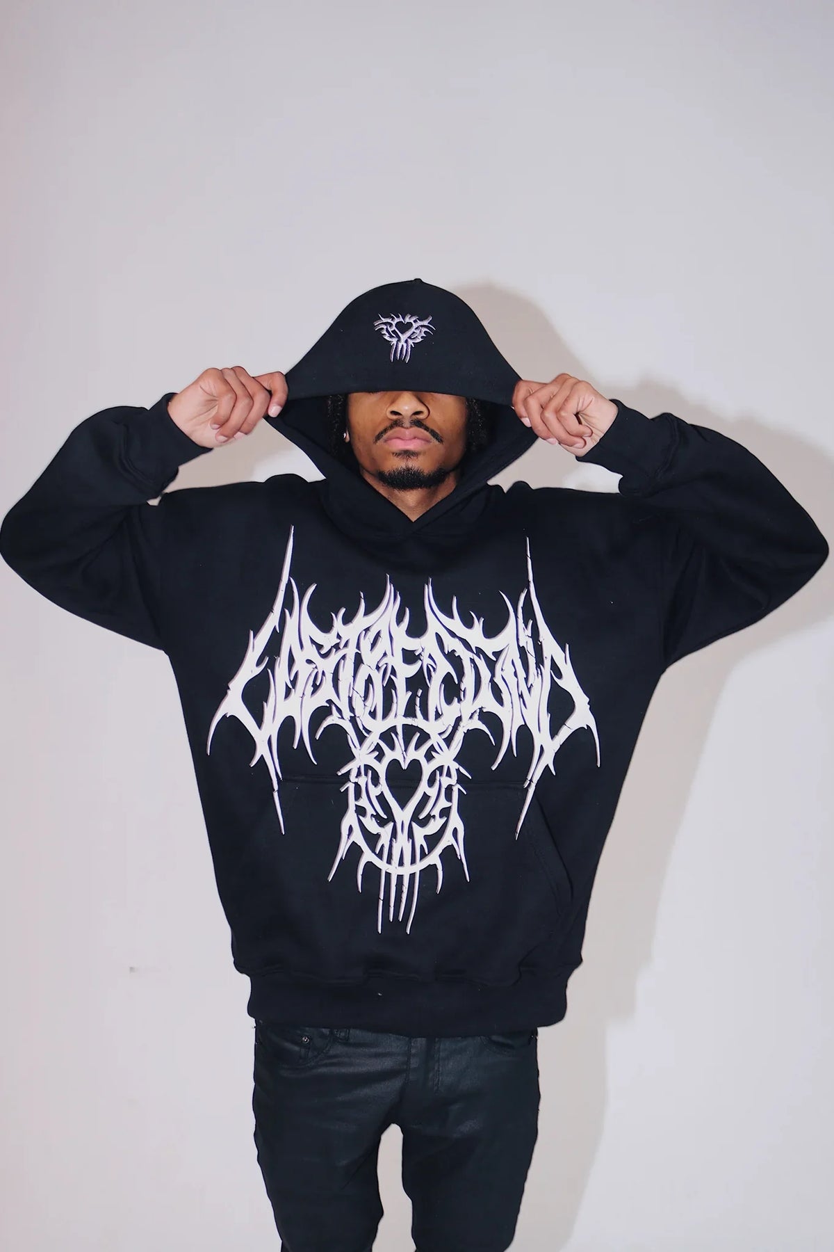 y2k clothing hoodies Printed Pattern Pullover Sweatshirt streetwear Oversized Hip Hop Punk Vintage long-sleeved top kpop dance  Street King Limited
