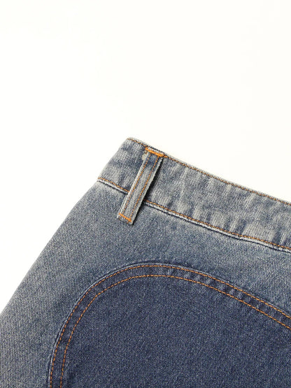 womens hollow jeans spring trend personality high waist zipper casual wide leg pants fashion casual clothing y2k pants jeans unique jeans style 57