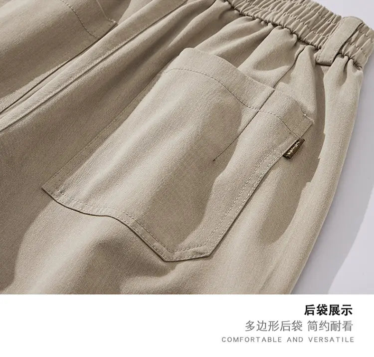 simple casual pants mens spring autumn loose fashion straight wide leg plus size pants cityboy streetwear trousers unique default style 2145