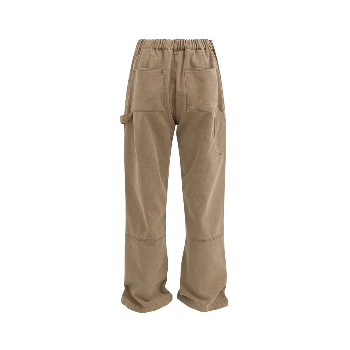 solid color straight casual ropa hombre mens jeans streetwear pocket baggy cargo pants loose casual denim trousers oversized military streetwear pants