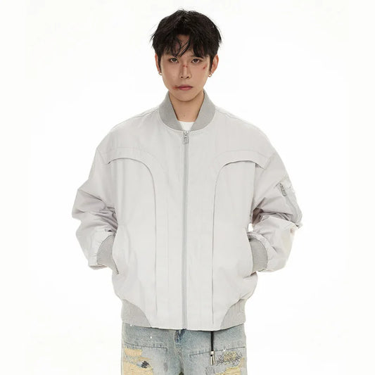 spring autumn cleanfit bomber jacket men streetwear fashion loose casual hip hop short cargo motorcycle jacket women coat military streetwear pants
