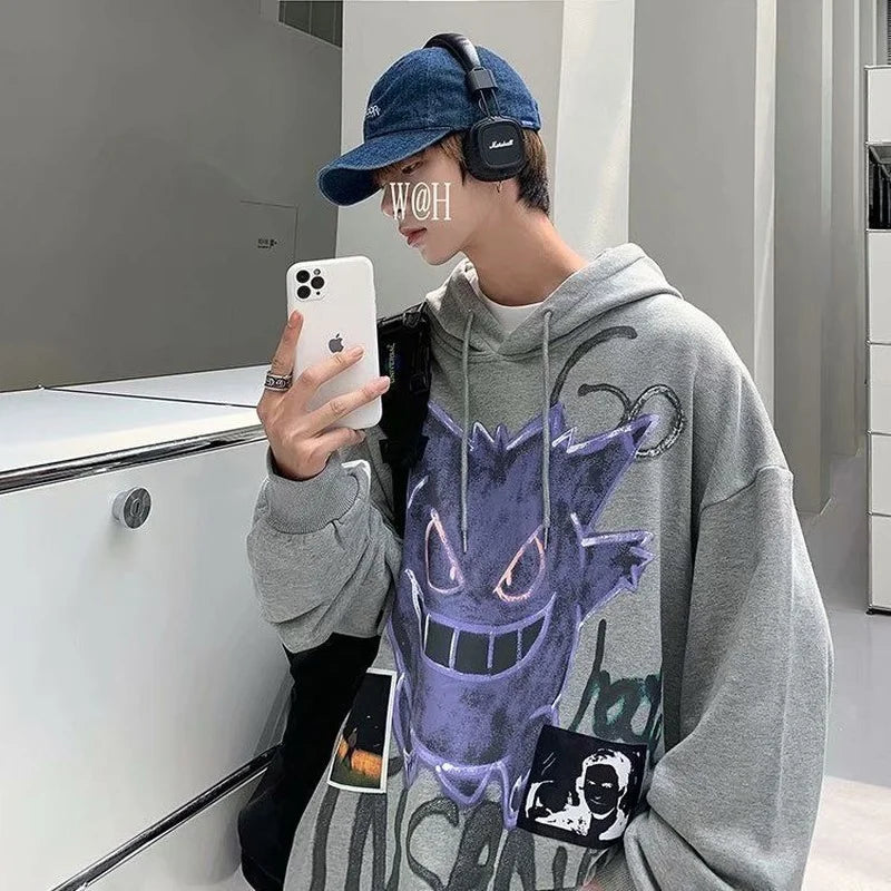 Autumn winter sweatshirts women hoodies Hong Kong style ins trend hip hop tops loose casual long sleeve pullover female clothes Street King Limited