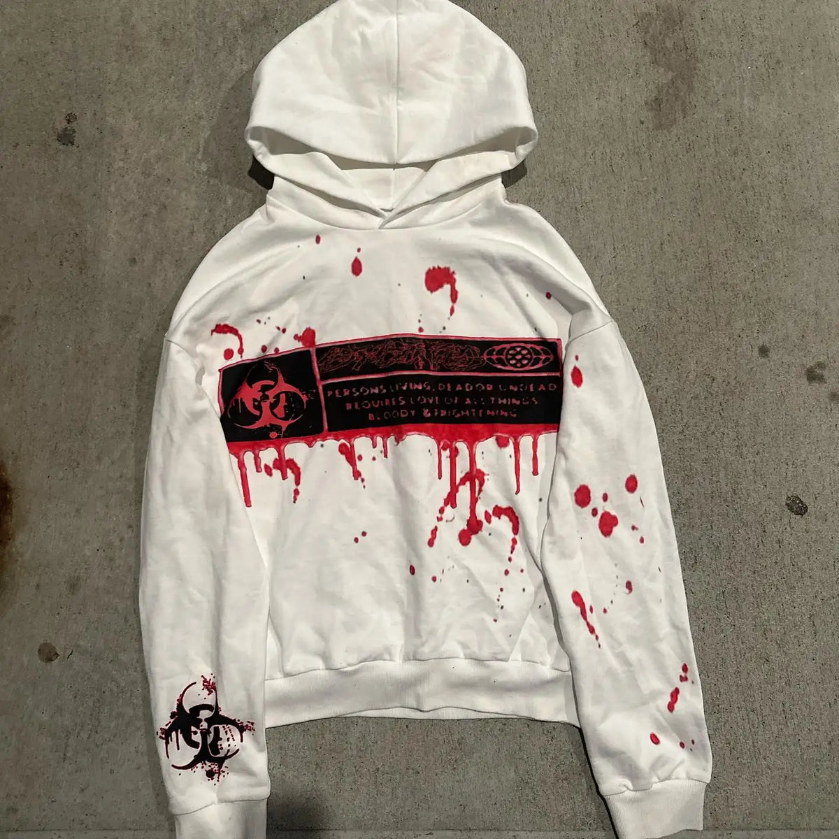 Harajuku Vintage Hoodie Oversized Goth Streetwear Tops Grunge Hoodies Women Couples 2024 Sweatshirt Gothic Y2k Clothes Street King Limited