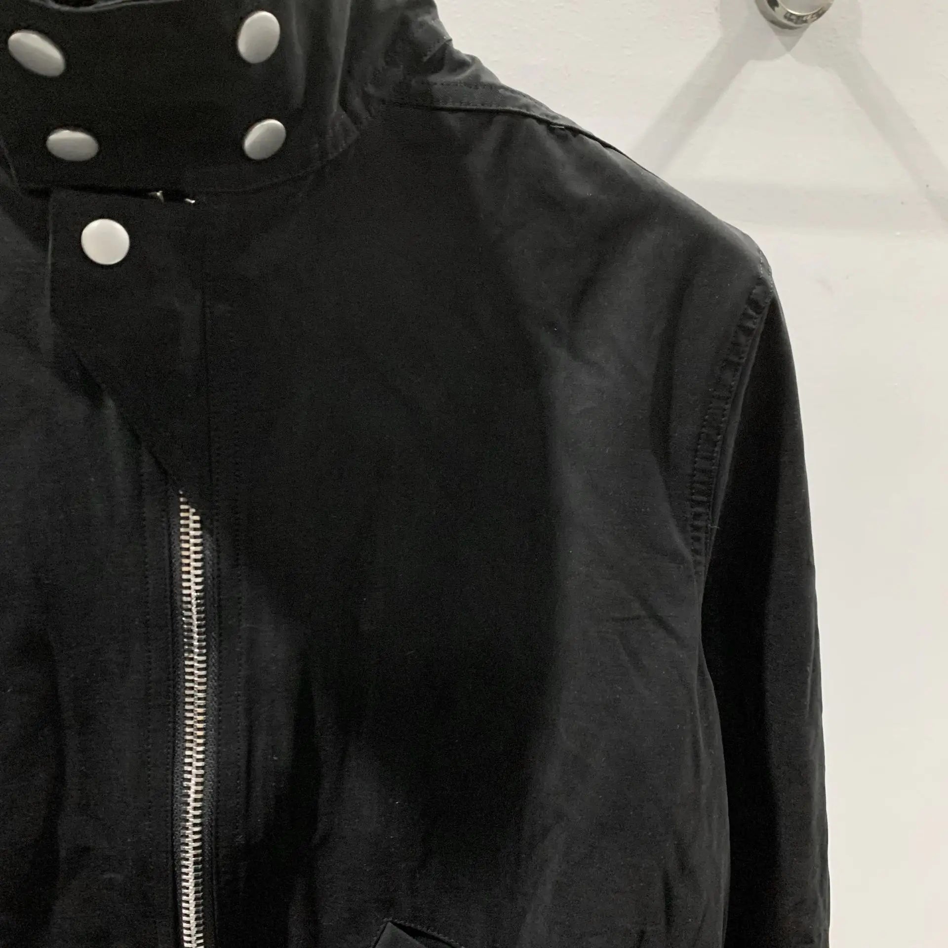 new 2023 men rick button down zippers bomber coats jackets down coats shirts cotton nylon warm winter us size 701 unique default style 3774
