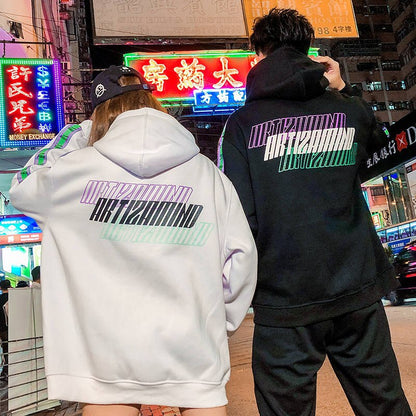 "Dark Reality" Unisex Men Women Streetwear Graphic Hoodie Daulet Apparel