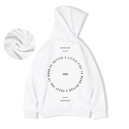 Autumn Loose Pullovers Men Women Destiny Letter Print Hoodies Oversized y2k Hoodie Couples Harajuku Fashion Hooded Sweatshirts Street King Limited