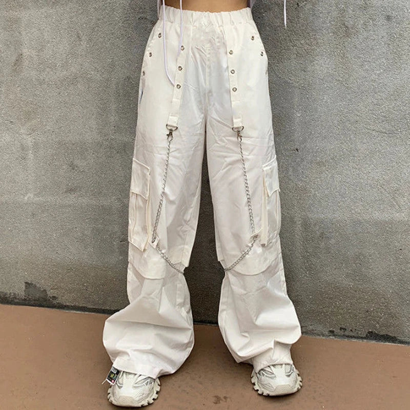 xpqbb vintage streetwear dark gray jeans women y2k high waist ripped denim trousers female 2022 new design loose wide leg pants unique jeans style 2602