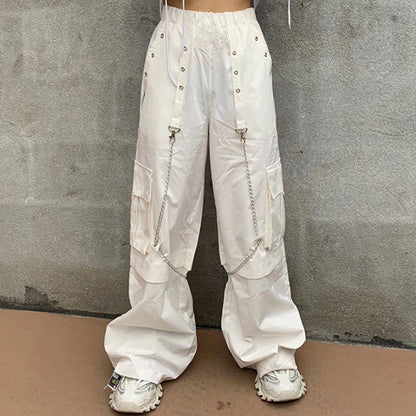 xpqbb vintage streetwear dark gray jeans women y2k high waist ripped denim trousers female 2022 new design loose wide leg pants unique jeans style 2602