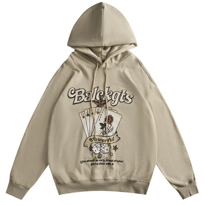 "Black Jack" Unisex Men Women Streetwear Graphic Hoodie Daulet Apparel