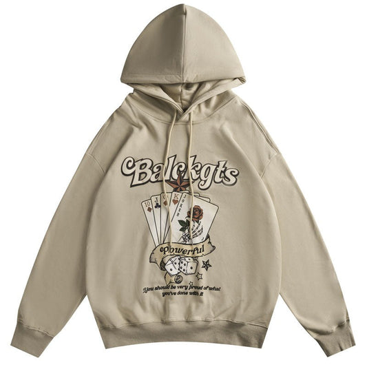 "Black Jack" Unisex Men Women Streetwear Graphic Hoodie Daulet Apparel