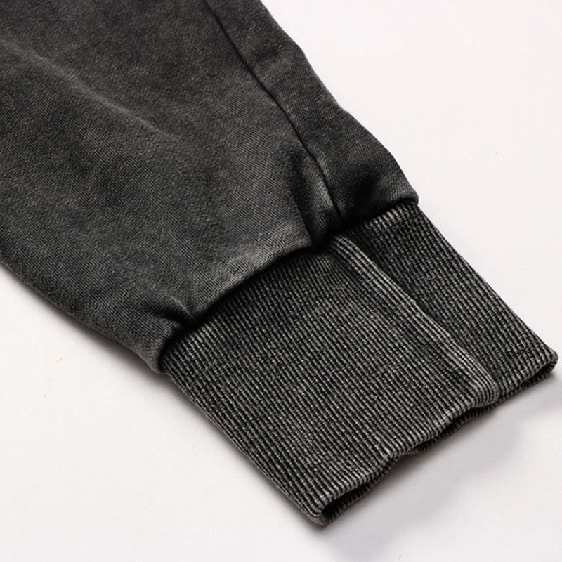 Rainbowtouches Washed Long Shirts High Street Unisex  Vintage Popular Loose Cool Printing  Fashionable Superior Quality Clothes Street King Limited