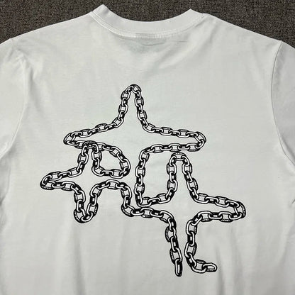 2024ss Drama Call T-shirt Men Women 1:1 High Quality Stars Letter Print Fashion Street Lovers Casual Tops Tee Street King Limited