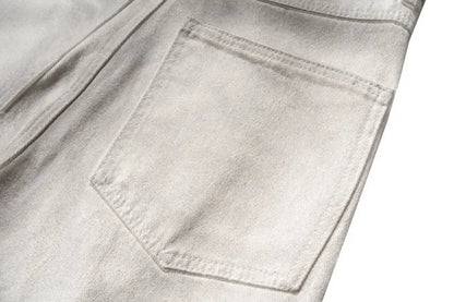 pleat patchwork dir wash racing pants mngu washed distressed white straight overalls dirfit loose trousers unique default style 1344