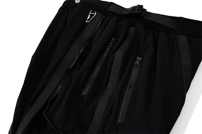 undermycar functional strap high street pure cotton pants unique default style 1912