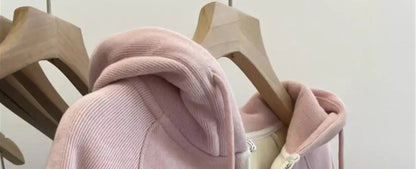 Designed embroidered squirrel hooded sweatshirt for women in spring and autumn loose and versatile American style lazy jacket Street King Limited