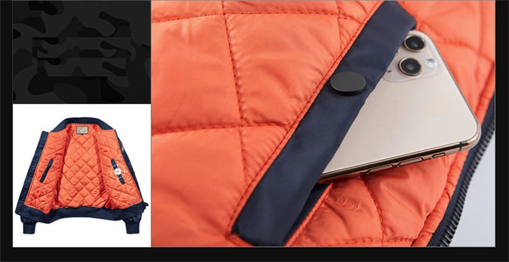 2023 hot bomber jacket mens air force ma 1 military baseball jacket plus size coat thick cargo jacket men clothing unique cargo style 5558