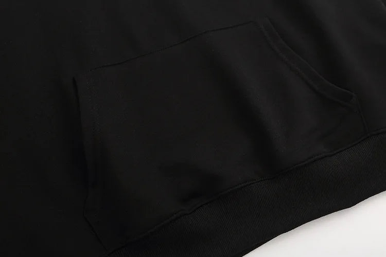 Rainbowtouches Hooded Men's Sweatshirts Fashion Design Printed Cotton Tidal Current Comfortable Occident Stylish Clothing Unisex Street King Limited