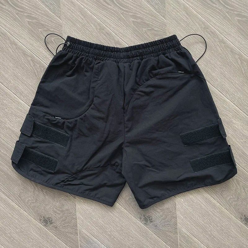 Whoisjacow High Quality 1:1 Men's Workwear hollowed out layered functional sports shorts Street King Limited