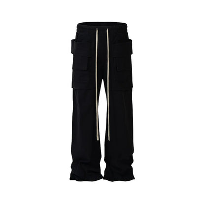 new men 2024 rick tactical paratrooper cargo comfortable cotton parkour sweat casual pants sweatpants no tag a4 casual joggers
