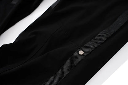 undermycar functional strap high street pure cotton pants unique default style 1908