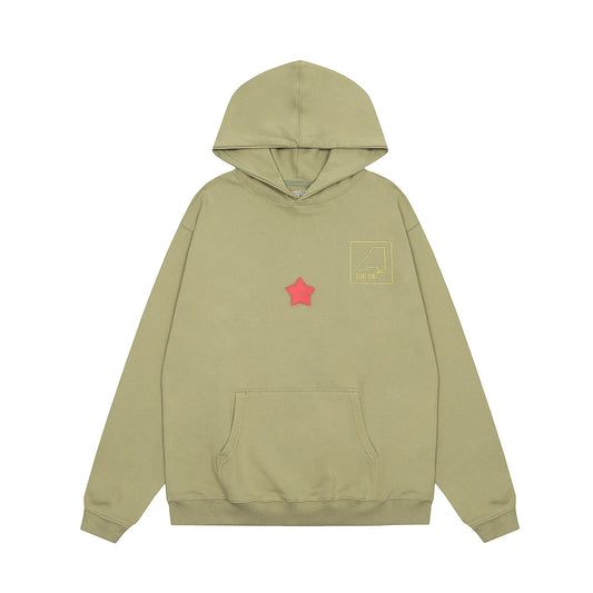 Front Pocket Stars Patchwork Terry Baggy Pullover Hooded Hoodies for Men Streetwear Ropa Hombre Sudaderas Y2k Sweatshirts Street King Limited