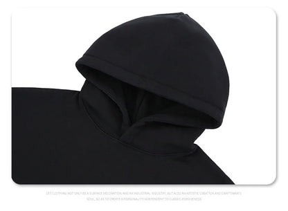 24AW simple printed hoodie Street King Limited