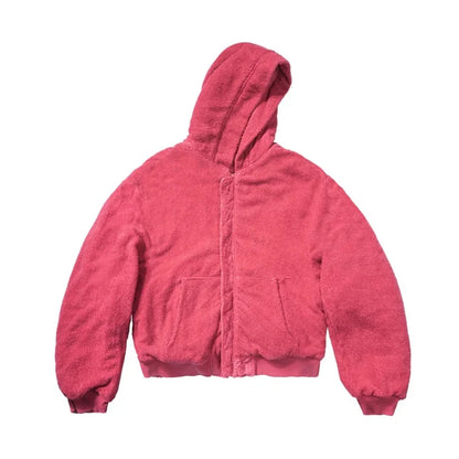 Greg 2024ss Trendy Brand High Quality Double Sided Wearable Thickened Raglan Coat Street King Limited