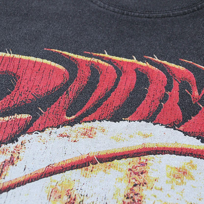 Vintage Retro High-Street Rodman Portrait Print Cotton Hip-Pop Casual Tops T-Shirt Street King Limited