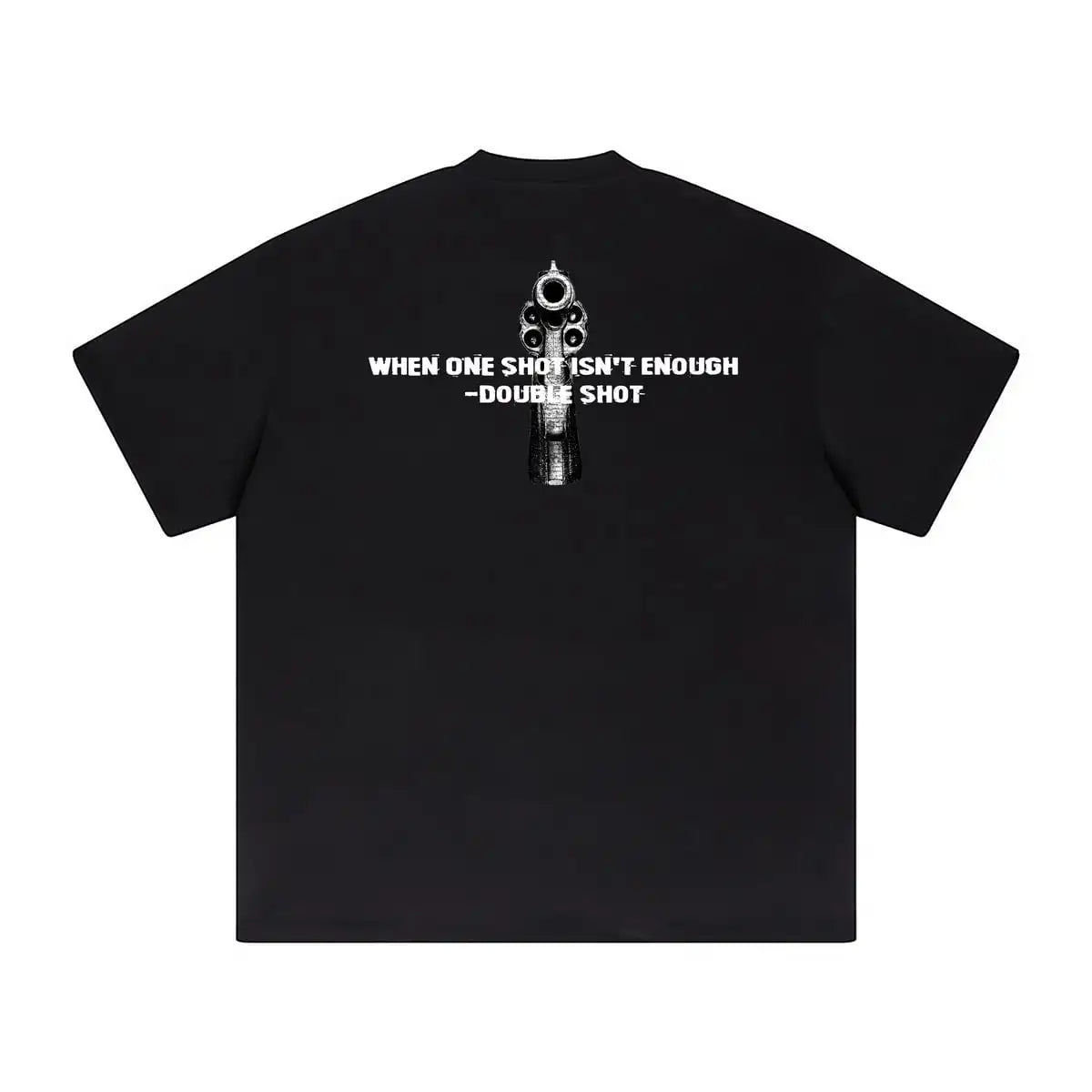 2000s Y2K short Sleeve T-shirt Manfirearms and ammunition Gothic print Loose Aesthetic Punk Oversize Streetwear hip hop tees Street King Limited