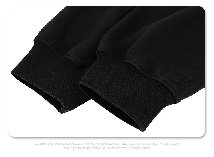Double zipper hooded cardigan jacket Street King Limited