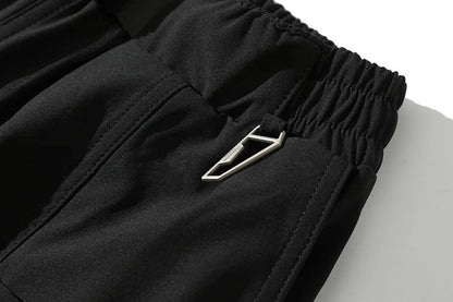 high new luxury men 2023 under my car zip up comfortable nylon workwear parkour tactical function casual pants sports cargo 484 multi-pocket cargos