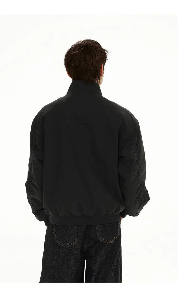 2025 spring new fashion waterproof bomber jacket men streetwear fashion loose casual motorcycle jacke boyfriend cargo coat unique cargo style 592