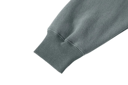 Best Quality Kanye West Hoodies Men Woman Chaopai Plush Shoulder Drop Lovers Loose Casual Solid Color Pullover Sweatshirts Street King Limited