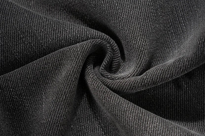 vintage washed hole damaged jeans pants for men streetwear y2k ripped black denim trousers pantalones hombre baggy cargos unique cargo style 3538