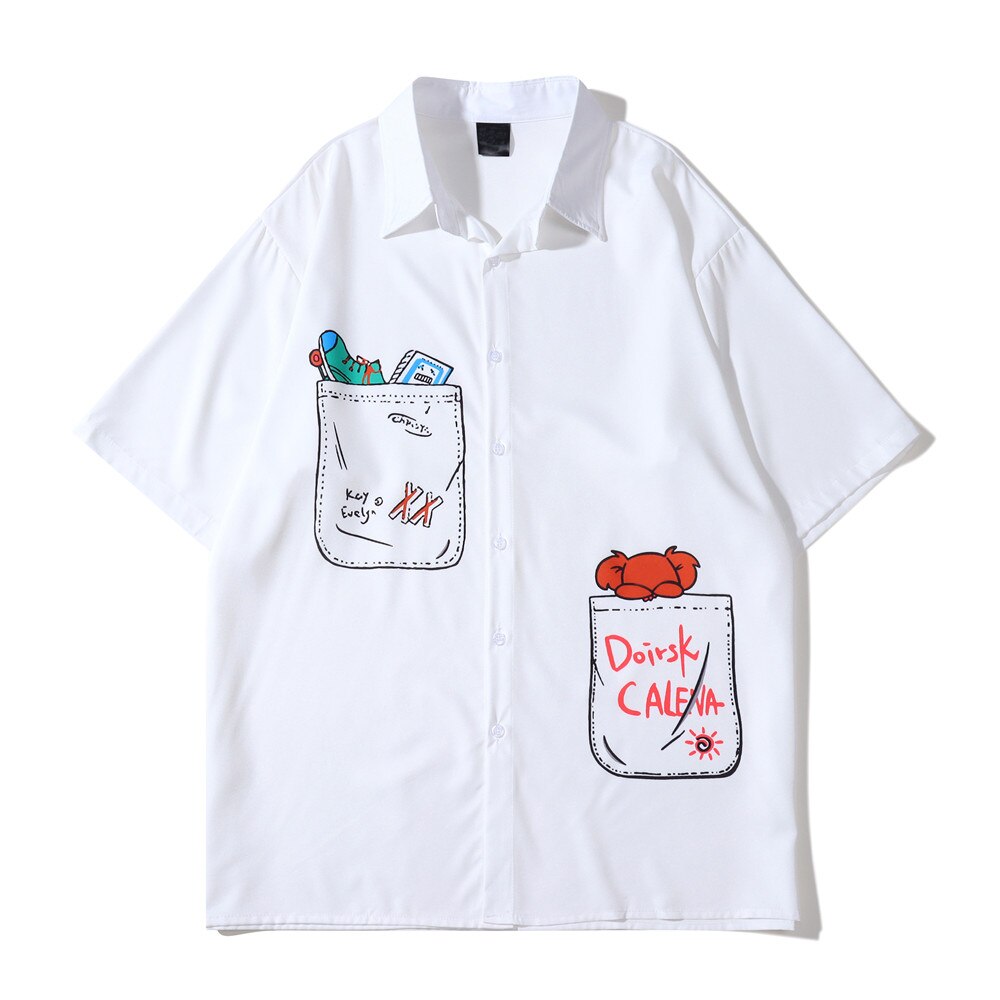 "Pencil Pocket" Unisex Men Women Streetwear Graphic Shirt Daulet Apparel