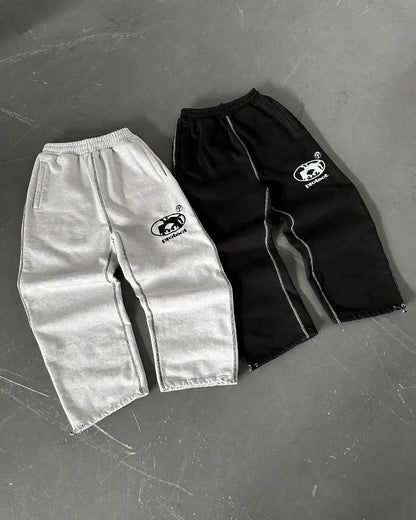 harajuku man long pants cargo streetwear joggers men y2k casual police trousers work pants male korean streetwear merican style sporty tapered joggers