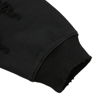 New 2023 Luxury Men UNDERMYCAR Wash Old Holes Gentleman Hoodies Hoody Hooded Sweatshirts Velvet Thicken Hip Size 1 2 3 4 #608 Street King Limited
