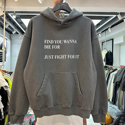 Monogrammed fleece hoodie Street King Limited