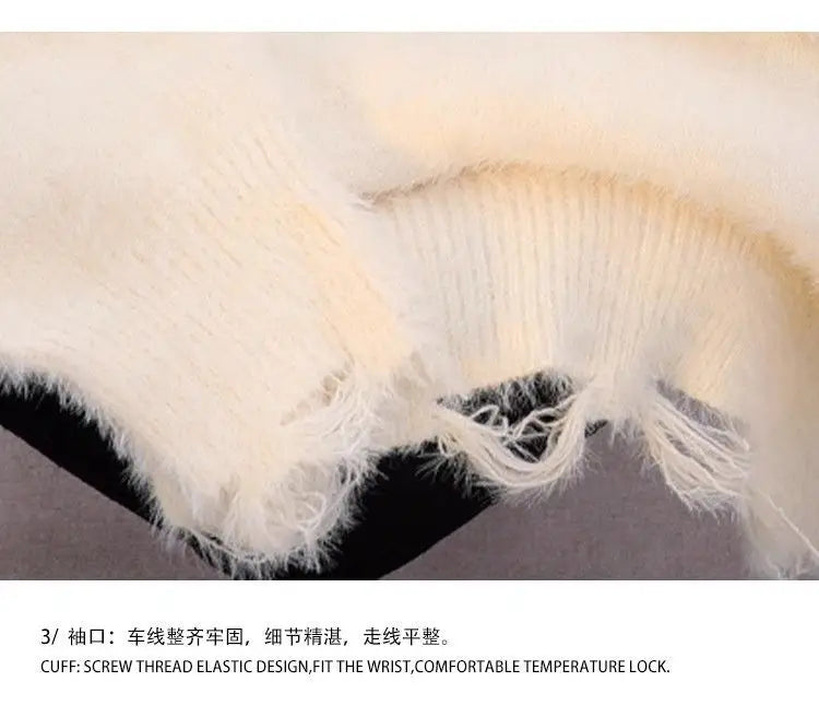 American Spider Sweater Women's Loose and Lazy Style Couples Knitted y2k Oversized harajuku wintage Sweater pullover men clothes Street King Limited
