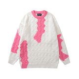 "Pink Clouds" Unisex Men Women Streetwear Graphic Sweater Daulet Apparel