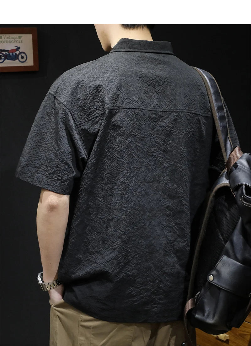 Streetwear Summer Full Letter Printed Polo Shirt For Men New Lapel Button Tee Sh Summer Full Letter Printed Polo Shirt For Men 2024 New Lapel Button Tee Shirts Oversized Short Sleeve Y2K Streetwear T Shirt Fashion Sweater Jacket With Graphic Design For Men