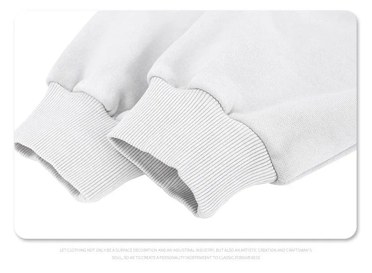 Monogrammed fleece hoodie Street King Limited