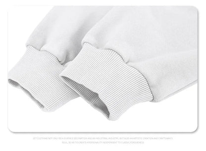 Monogrammed fleece hoodie Street King Limited